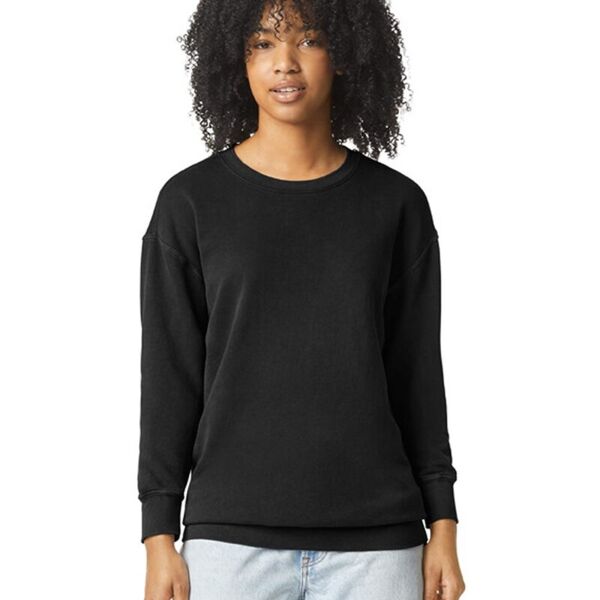 Garment-Dyed Lightweight Fleece Crewneck Sweatshirt Thumbnail