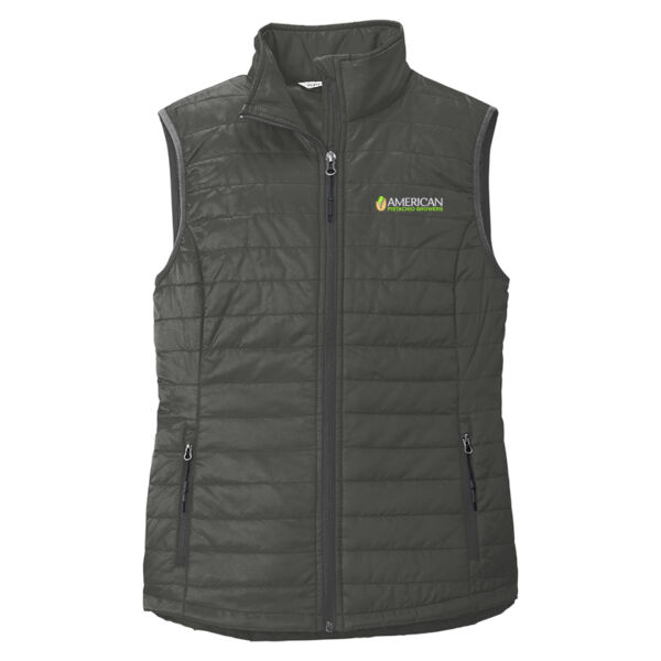 Port Authority® Ladies Packable Puffy Vest Thumbnail